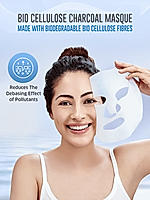 Bio Cellulose Charcoal Face Serum Sheet Mask 